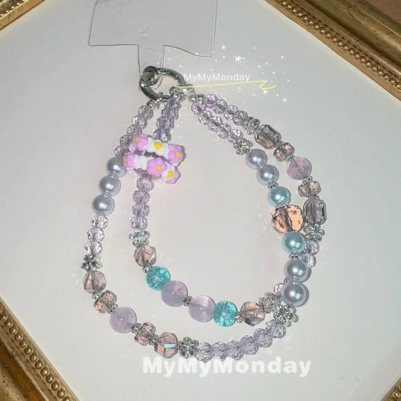 Amethyst Phone Charm - Picture 2 of 3